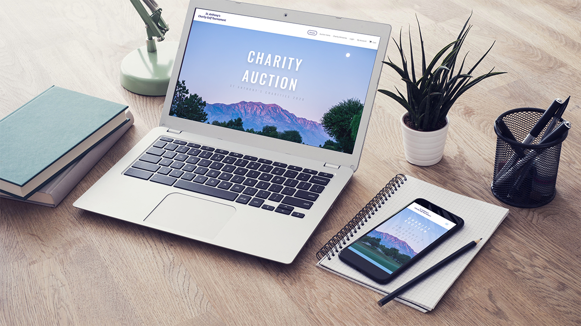St. Anthony Charity Golf Auction platform